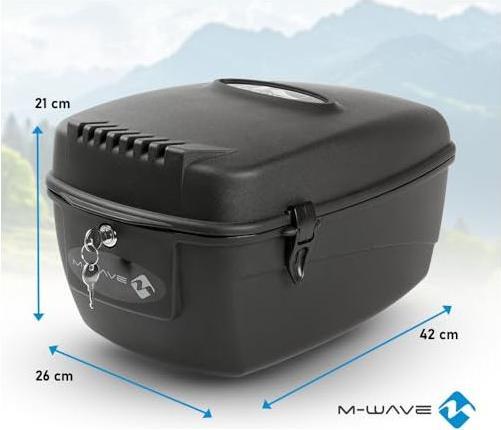Produktbild M-Wave Amsterdam Box L (17 l, Gepäckträgertasche)