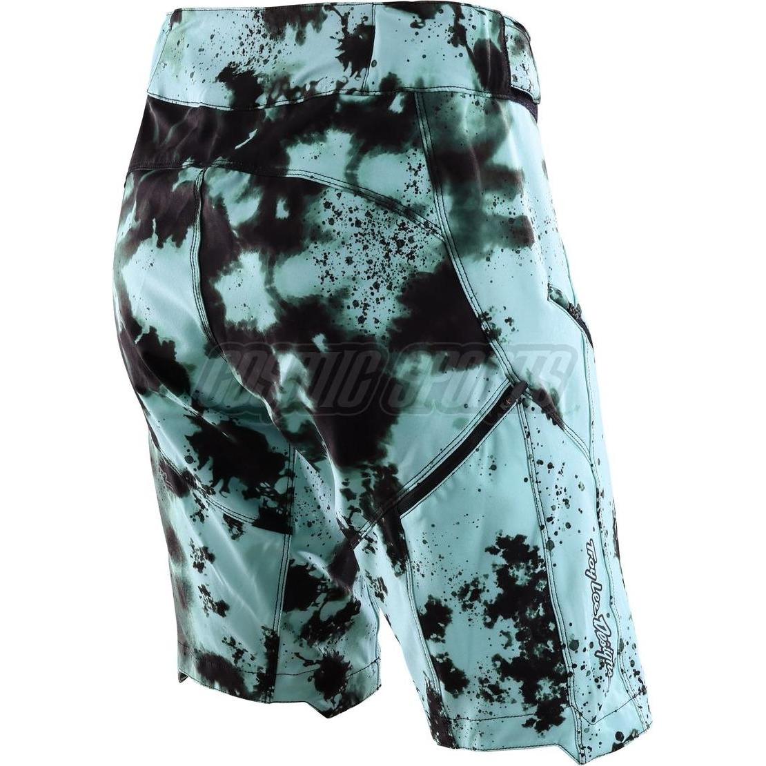 Thumbnail - Troy Lee Designs, Damen, Velohosen, Womens Lilium Short Shell, Micayla Gatto, mist, L (L), Schwarz, Grün, L