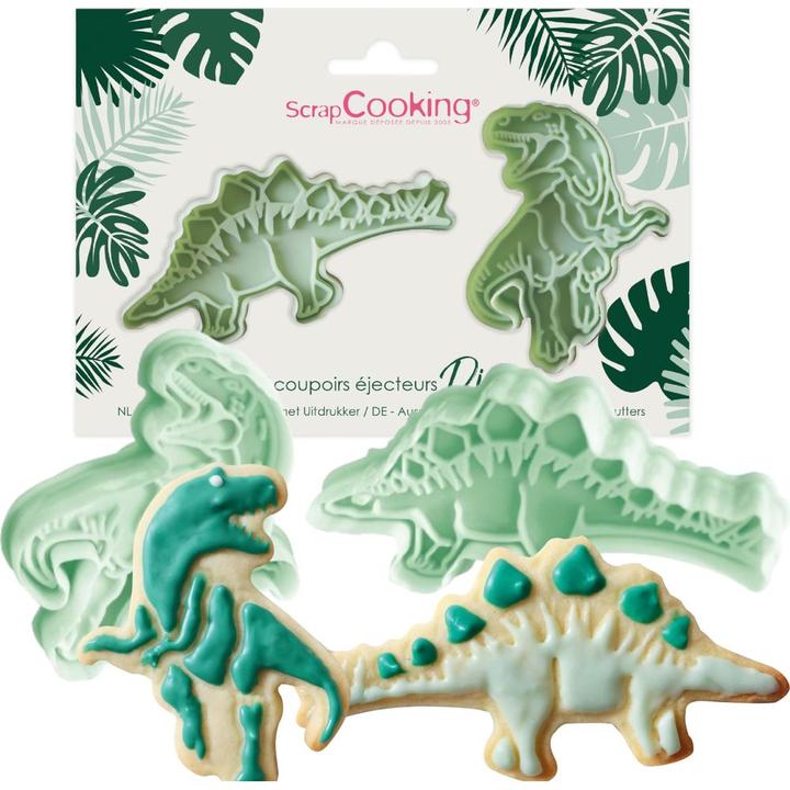 Produktbild ScrapCooking 2er Set Ausstechformen Dino