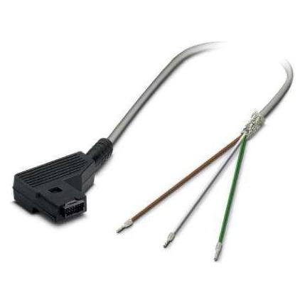 Phoenix Nero 2320450, Cavo + Spina Elettrica,