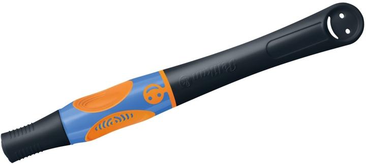 Immagine prodotto Pelikan penna a inchiostro griffix Neon Black per mancini, penna per imparare a scrivere con impugnatura (Nero neon, 1 x)