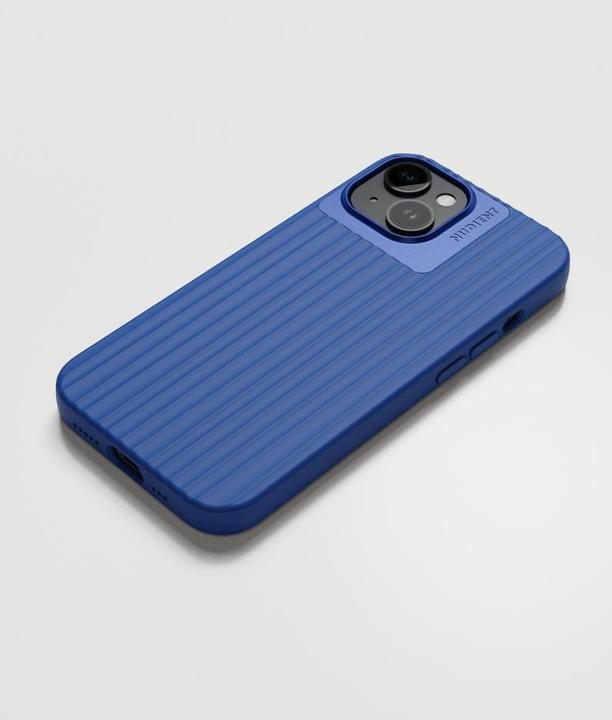 Actual product image Nudient Back Cover Bold Case iPhone 15 Signature Blue (Apple iPhone 15)