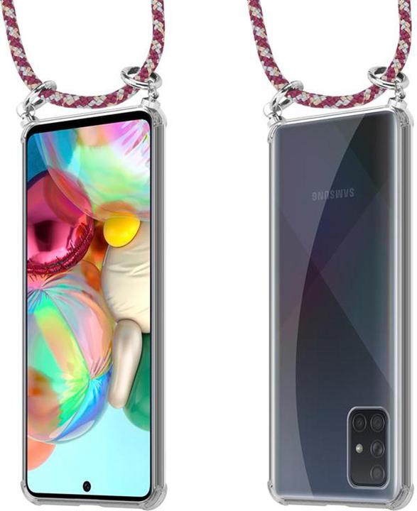 Produktbild Cadorabo TPU Handy Kette SILBER Cover