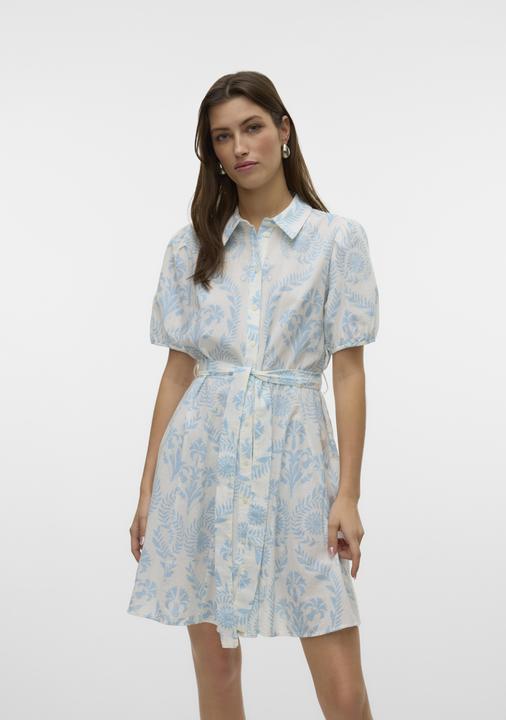Actual product image Vero Moda VMDICTHE Kurzes Kleid Hemdblusenkleid (L)
