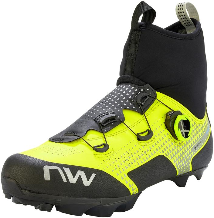Black, Yellow fluo