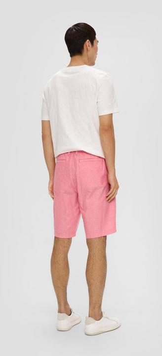 Produktbild S.Oliver Bermuda Chino-Shorts aus Leinenmix mit elastischem Bund (31)