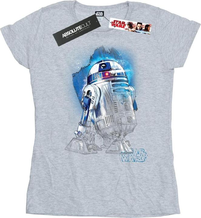 Produktbild Star Wars The Last Jedi R2D2 Brushed TShirt (M)