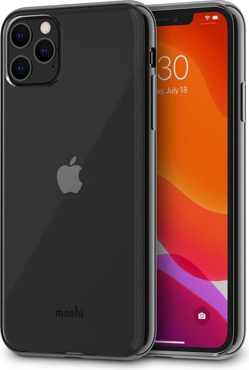 Actual product image Moshi Vitros for iPhone 11 Pro Max - Ultra slim case protection - Raven Black (Apple iPhone 11 Pro Max)