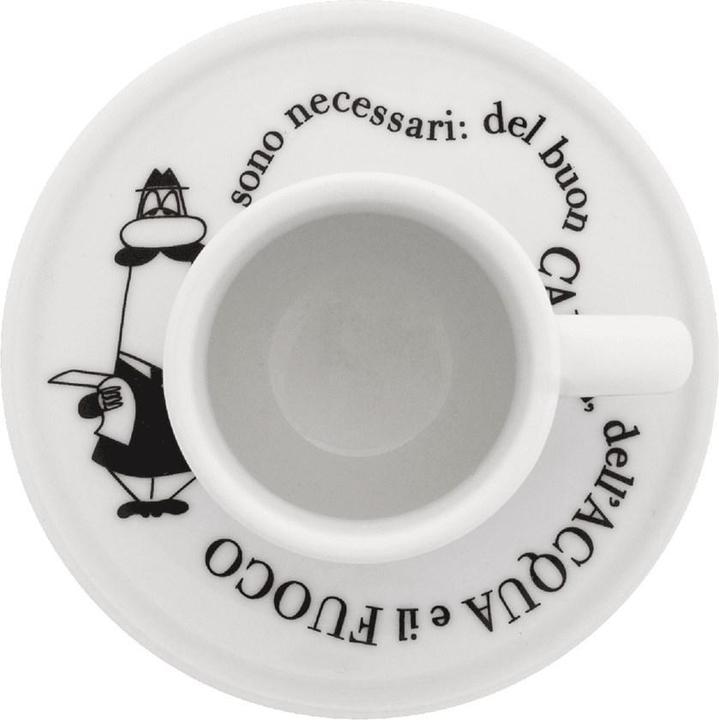 Produktbild Bialetti Y0TZ033 Set 4 Mokatassen Carosello (50 ml, 4 x)