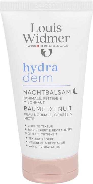 Image du produit Widmer Louis Hydraderm Nachtbalsam parfumiert 50 ml (50 ml, Crème de nuit)