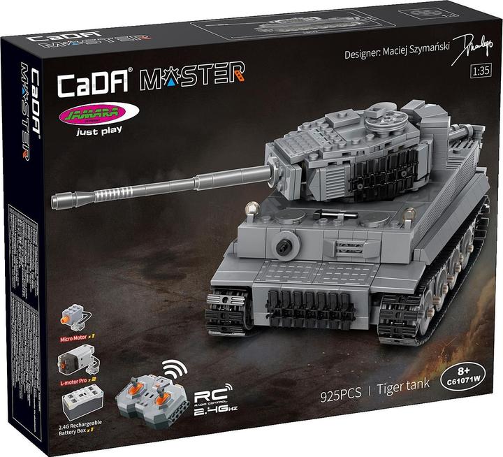 Actual product image Cada Panzer Tiger 1:35 2,4GHz Bricks