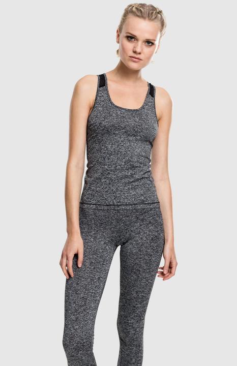 Actual product image Urban Classics Ladies Active Melange Trainings Top (S)