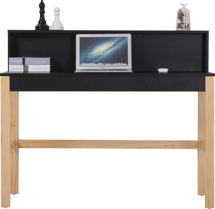 Image du produit Möbilia Bureau avec compartiments latéraux (120 x 45 x 101 cm)