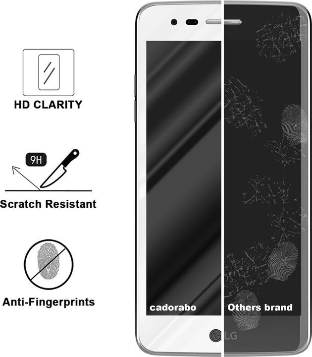 Immagine prodotto Cadorabo Vetro di protezione del display a schermo intero (1 Pezzo/i, LG K8 2017)