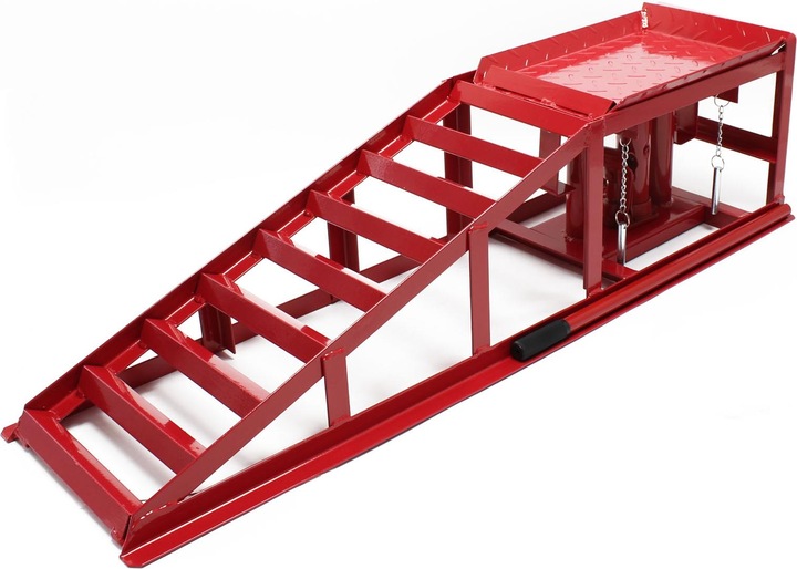 Produktbild Wiltec Auffahrrampe hydraulischer Wagenheber 2000kg höhenverstellbar Reifenbreite 225mm