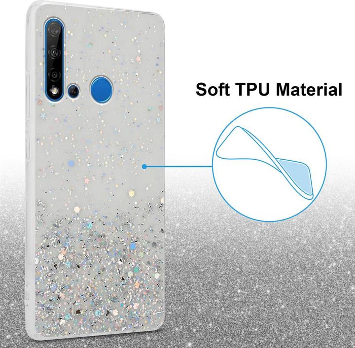 Produktbild Cadorabo TPU Cover funkelnder Glitter (Huawei Nova 5i, Huawei P20 Lite (2019))