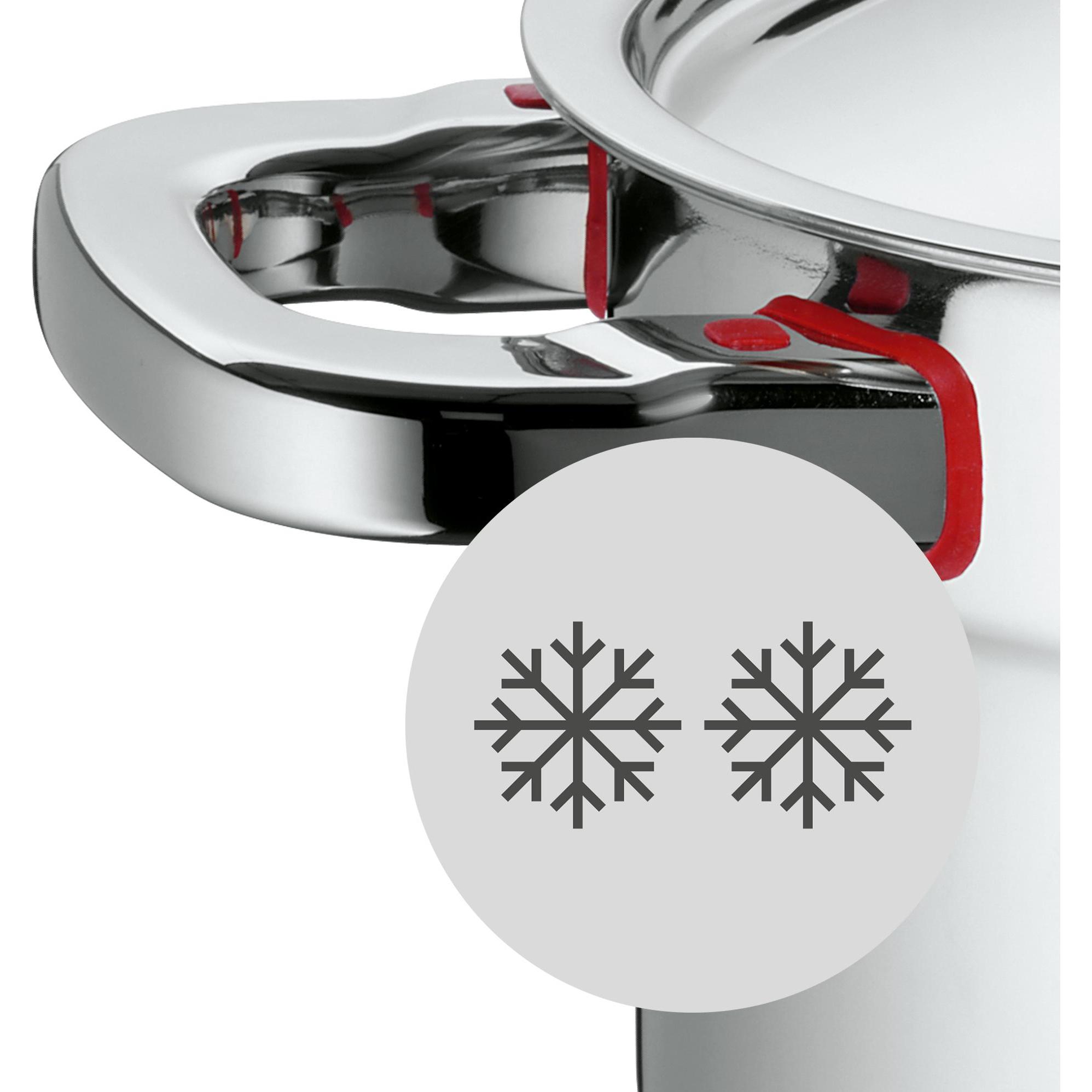 Thumbnail - WMF Fleischtopf PREMIUM ONE silberfarben, Pfanne + Kochtopf, Silber