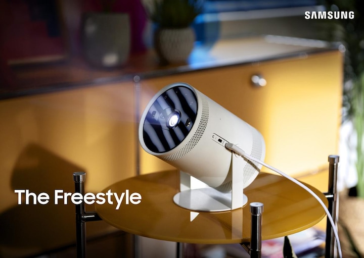 Actual product image Samsung The Freestyle 2nd Generation (Full HD, 230 lm, 1.2:1)