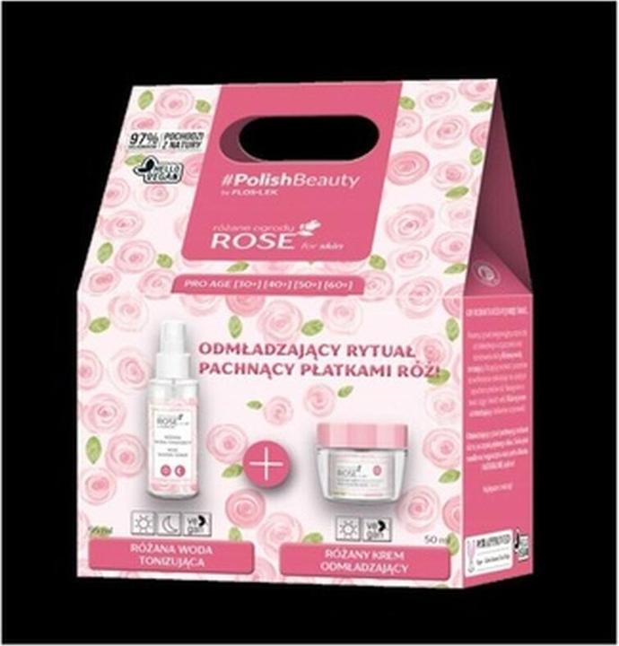 Produktbild Floslek Rose For Skin (Gesichtspflege Set)