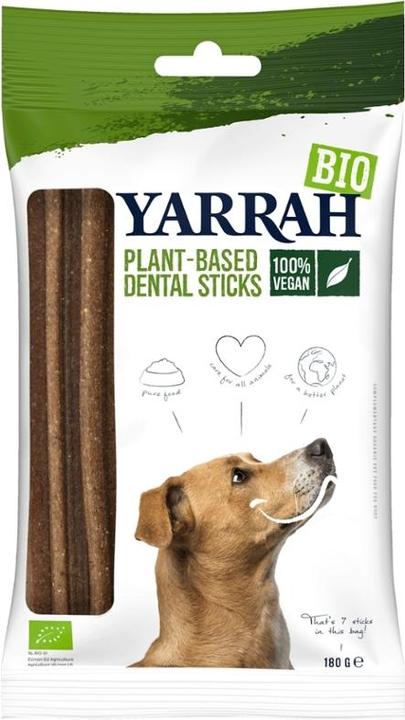 Actual product image Yarrah Organic vegetable dental sticks for dogs (7 pcs., 180 g)