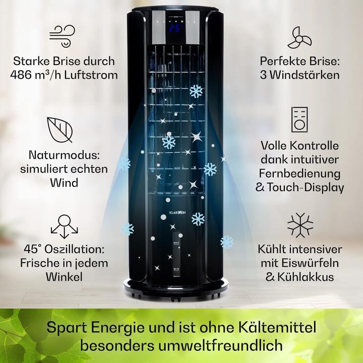 Actual product image Klarstein Pechschwarz