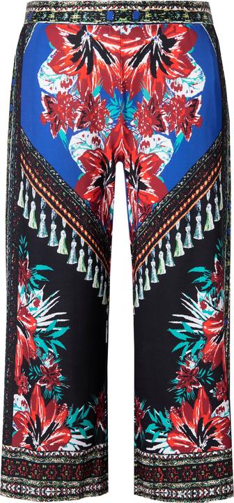 Produktbild Miamoda Culotte, weit und gerade, Blumenmuster (52)