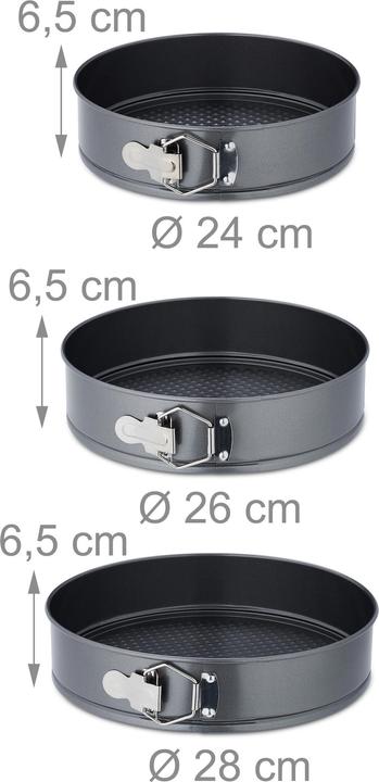 Produktbild Relaxdays Springform Set (28 cm)