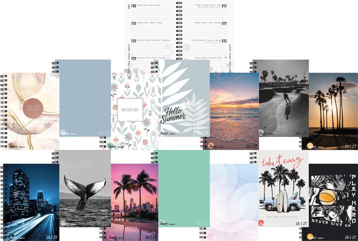 Actual product image Biella Mydiary (12 x 16.5 cm, 1 week / 2 pages)