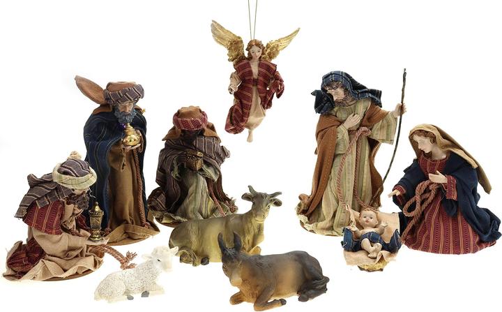 Image du produit Ellug Set de 10 figurines de crèche