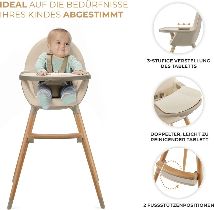 Actual product image KinderKraft Fini 2 (Highchair)