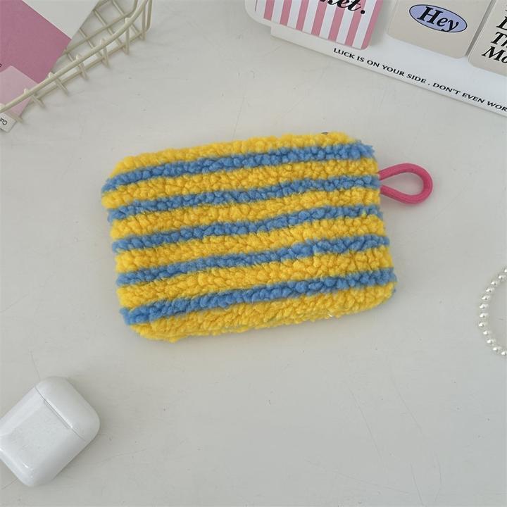 Actual product image Only-Bags.Store Fashion plush love mouth red envelope cosmetic bag, key coin purse with ID holder (1 l)