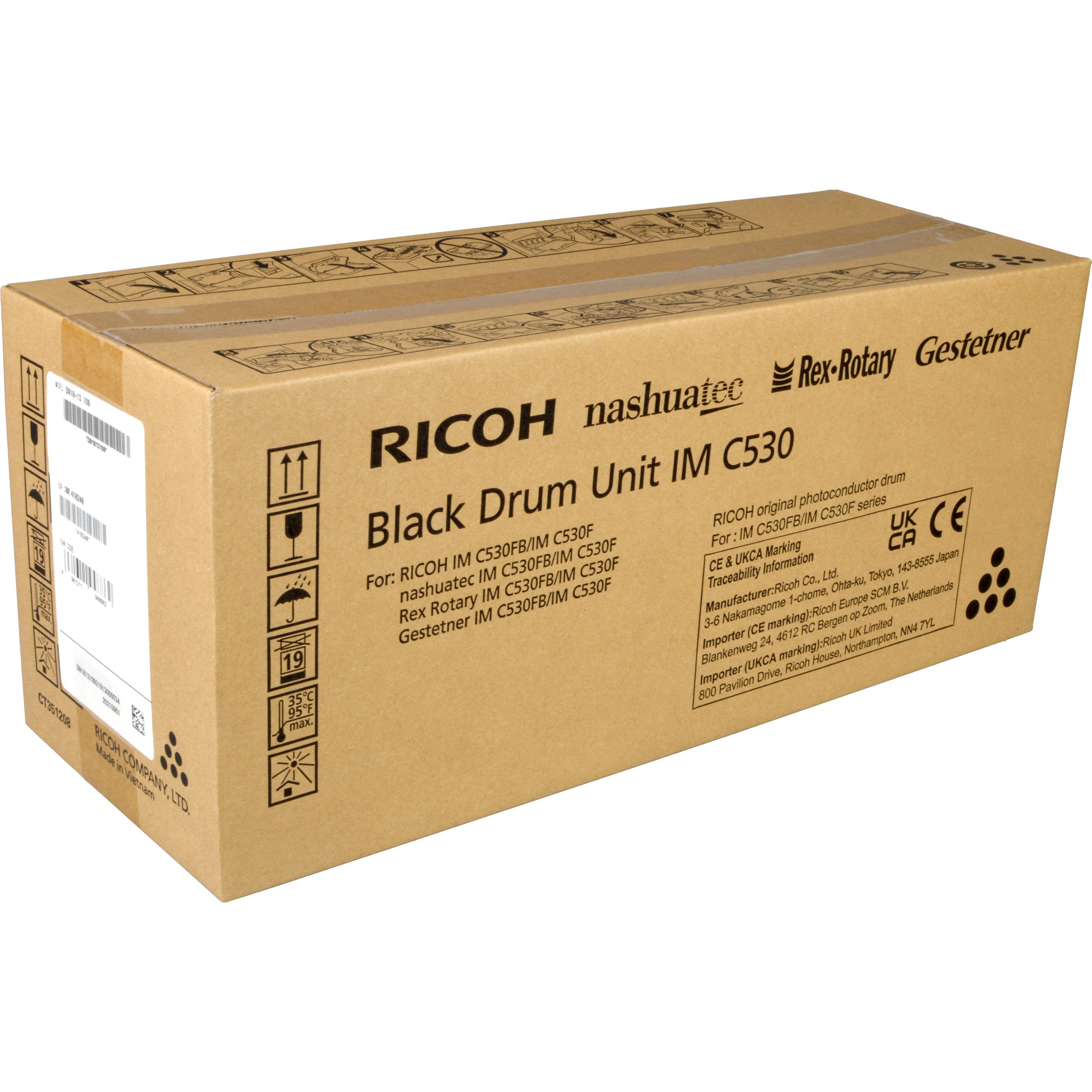 Thumbnail - RICOH, Toner, Drum UNIT IM C530 (BK)