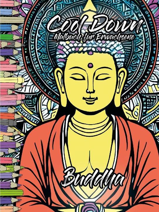 Produktbild Cool Down | Malbuch für Erwachsene: Buddha