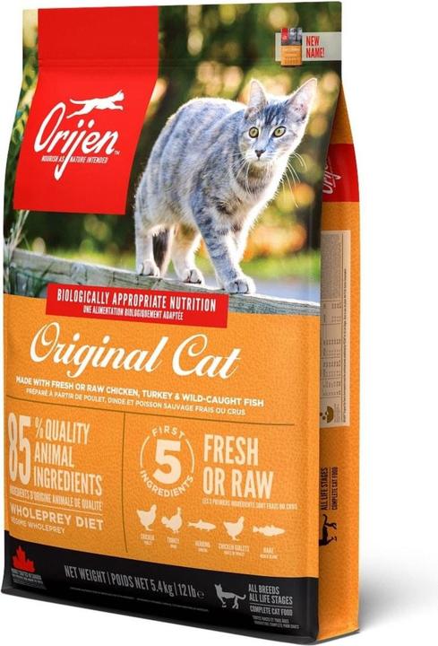 Produktbild Orijen Cat und Kitten (Adult, Junior, Welpe + Kitten, 1 Stk., 5400 g)