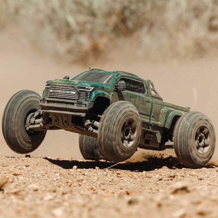 Image du produit Arrma Monster Truck Big Rock BLX 223S, Grün ARTR, 1:10