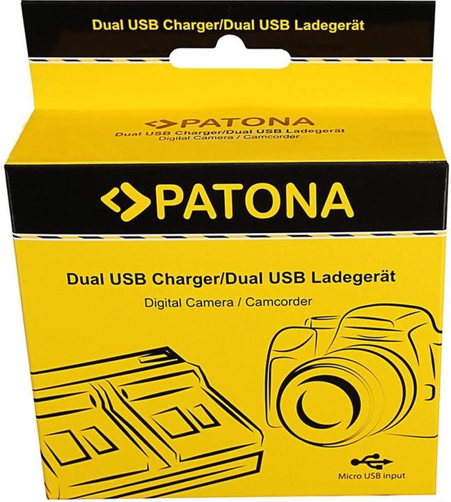 Actual product image Patona Charger Dual USB Canon LP-E12 (Camera battery charger)