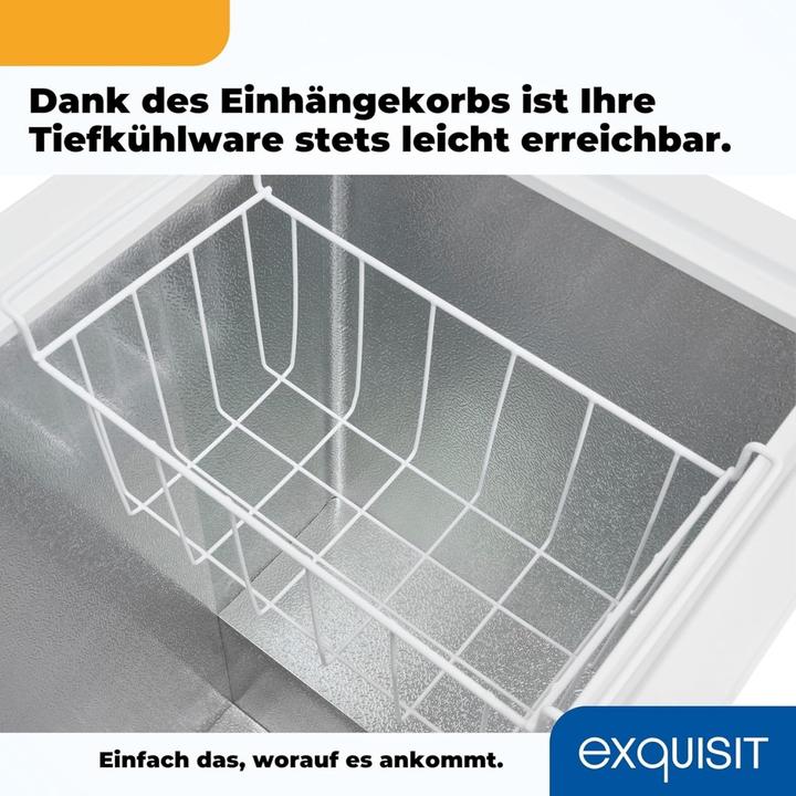 Actual product image Exquisit GT100-050E (Stand-alone, 99 l)