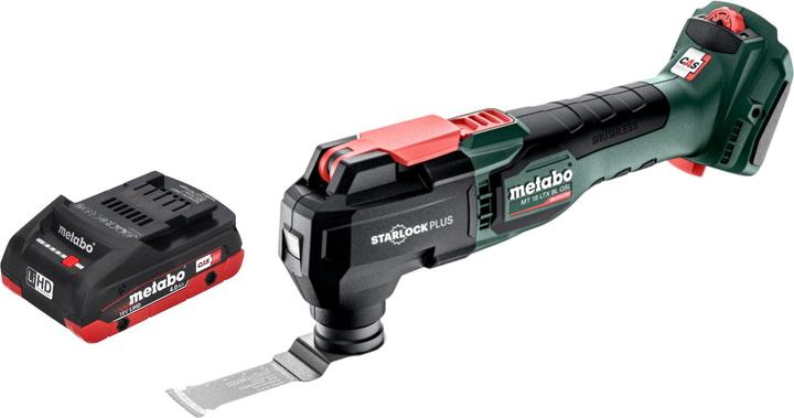 Produktbild Metabo MT 18 LTX BL QSL Akku Multitool 18 V Brushless Starlock Plus + 1x LiHD Akku 4,0 Ah - ohne