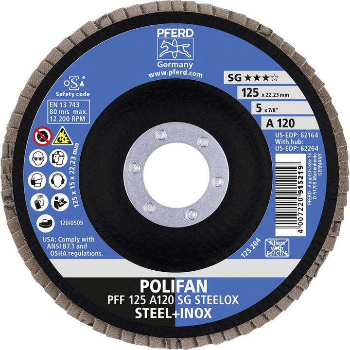 Immagine prodotto Pferd Rondella dentata POLIFAN PFF120 SG STEELOX (120)
