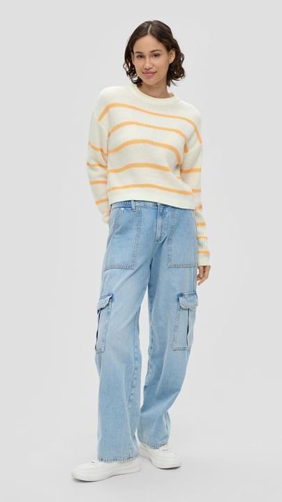 Immagine prodotto S.Oliver Strickpullover Leichter Sommerstrickpullover im Relaxed Fit (M)