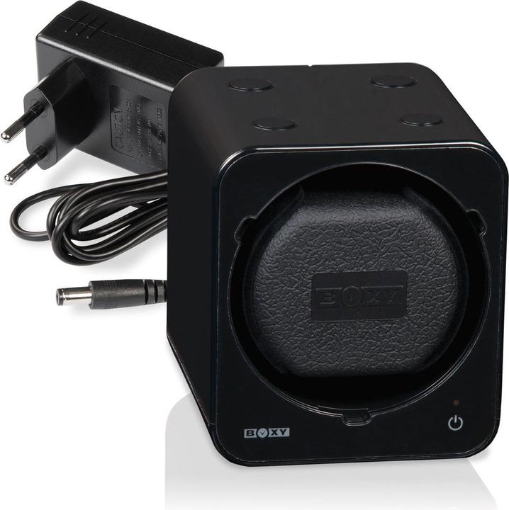 Immagine prodotto Beco Watchwinder Boxy Fancy Brick - Nero con alimentatore (1 x)