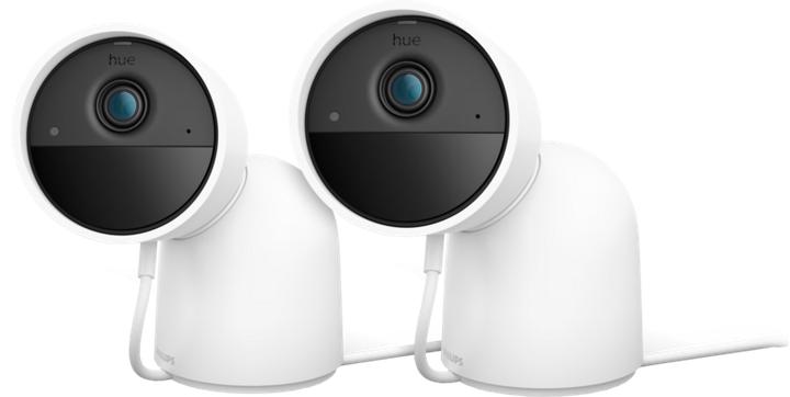 Actual product image Philips Hue Secure Desktop Security Camera White 2-pack (1920 x 1080 Pixels)