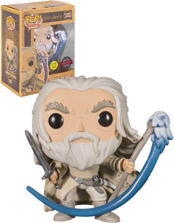 Actual product image Funko POP The Lord of the Rings Gandalf The White Exclusive