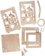 Actual product image Rayher Wood lantern unicorn m. Handle, FSCMixCred, natura (1 x)