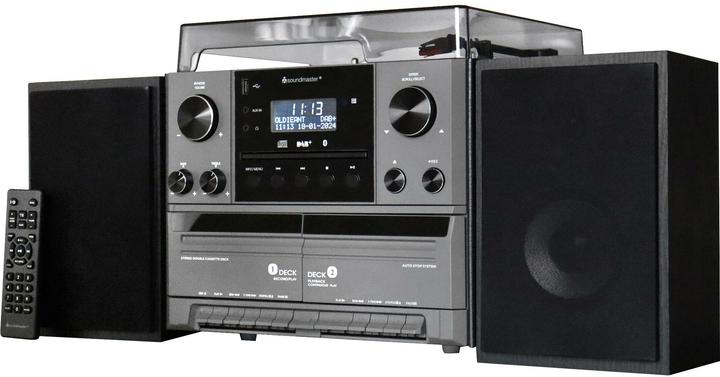 Actual product image Soundmaster MCD5600SW (Record player, Bluetooth, CD player, 2x 5 W)
