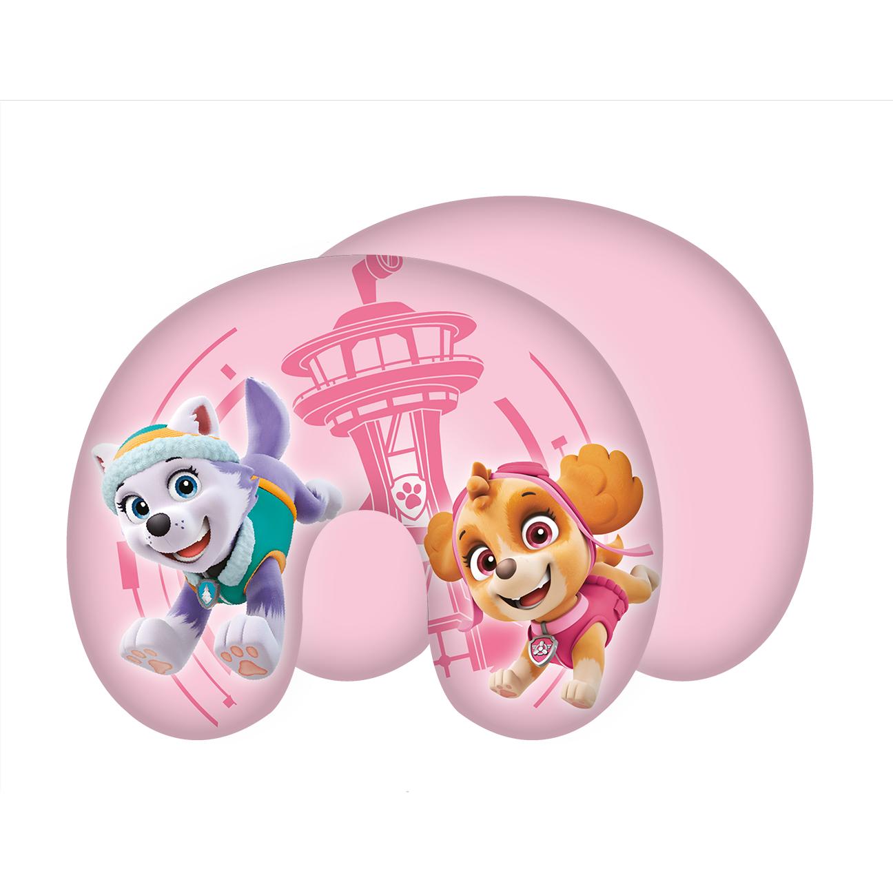 Tinisu, Reisezubehör, Paw Patrol Nackenkissen Reisekissen NackenhÃ¶rnchen 28cm x 33cm, (Kopf- & Nackenkissen)