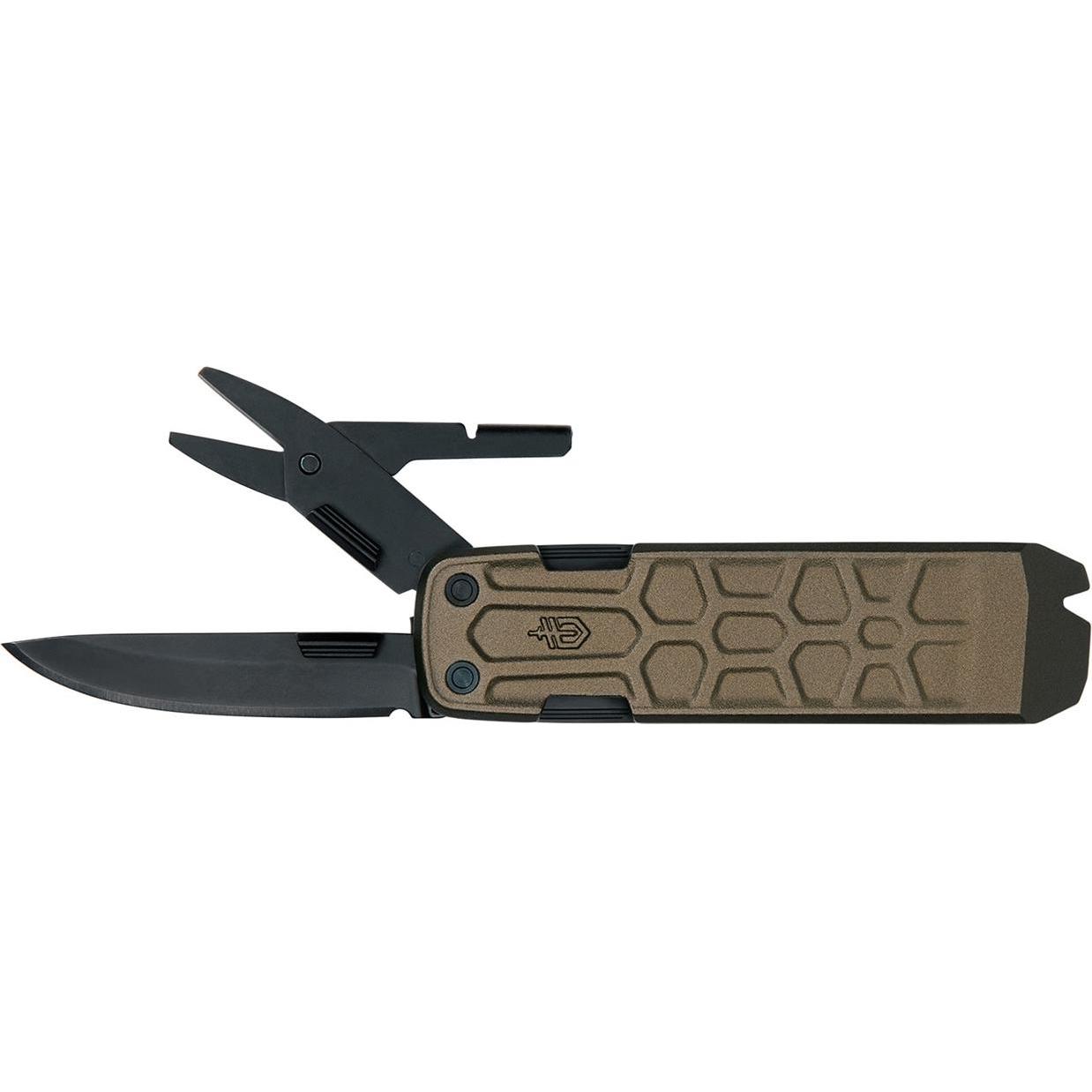 Gerber Gear, Multi-Tool, Lockdown Slim Pry Burnt Bronze (7 Funktionen)