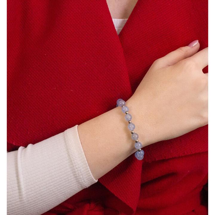 Immagine prodotto Beneto Bracciale di perle di giada malese MINK16 / 17 (L) (Giada)