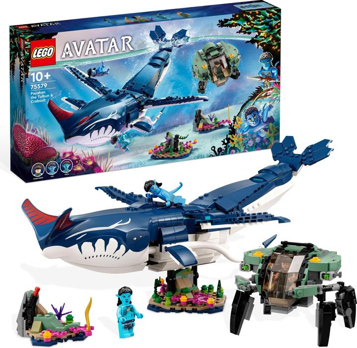 Produktbild LEGO Payakan der Tulkun und Krabbenanzug (75579, LEGO Avatar)