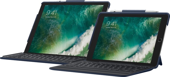 Produktbild Logitech Slim Combo 10.5" f/iPad Pro (Eng. Int., iPad Pro 10.5 2017 (1. Gen))